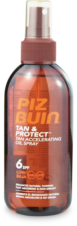 Piz Buin Tan & Protect Accelerating Oil SPF6