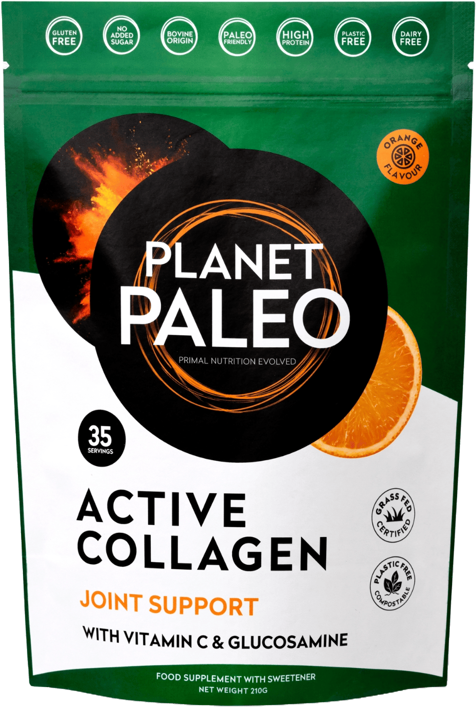 Planet Paleo Active Collagen 210g