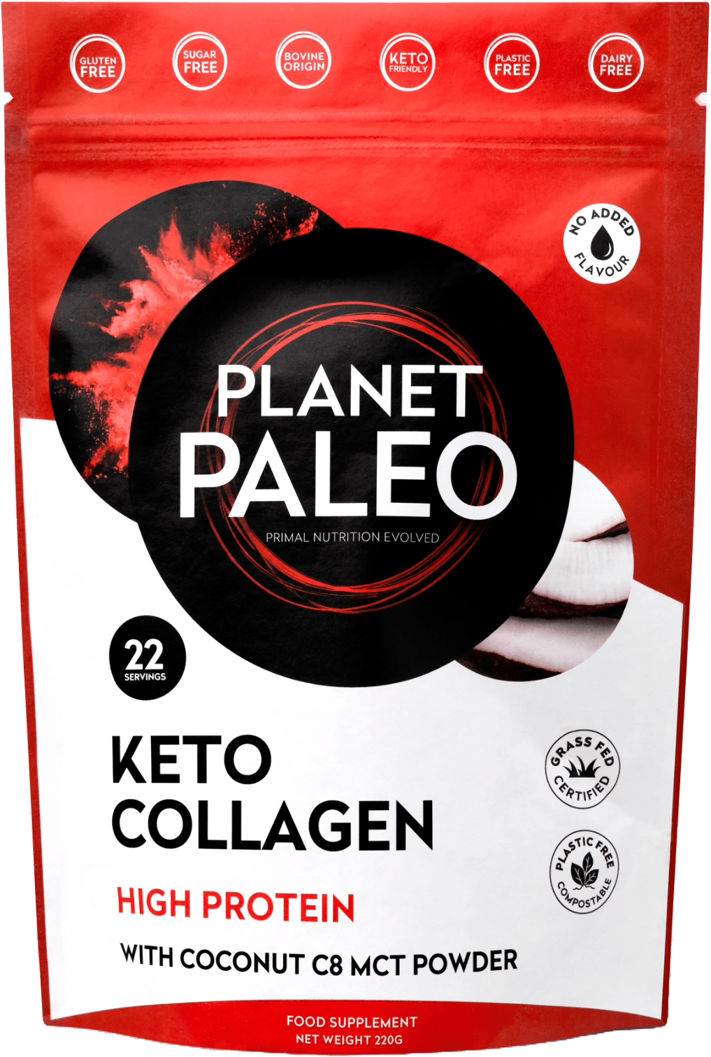 Planet Paleo Keto Collagen 220g