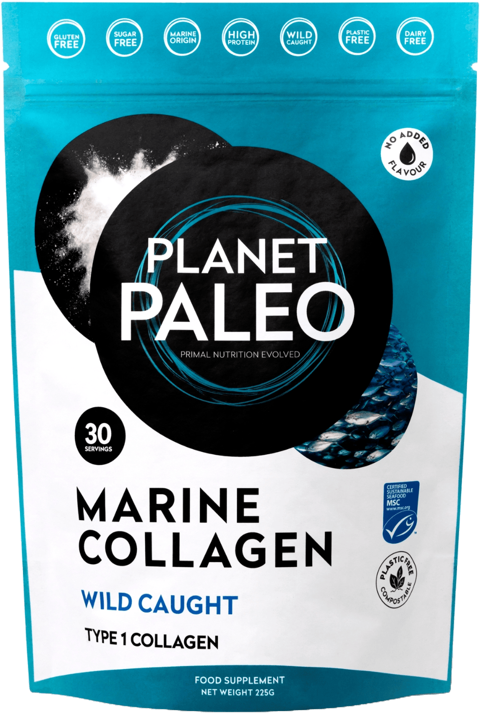 Planet Paleo Marine Collagen 225g