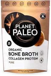 Planet Paleo Organic Bone Broth Collagen Protein - Ancient Mushrooms 225g