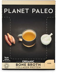 Planet Paleo Organic Bone Broth Collagen Protein Pure 10 Sachets