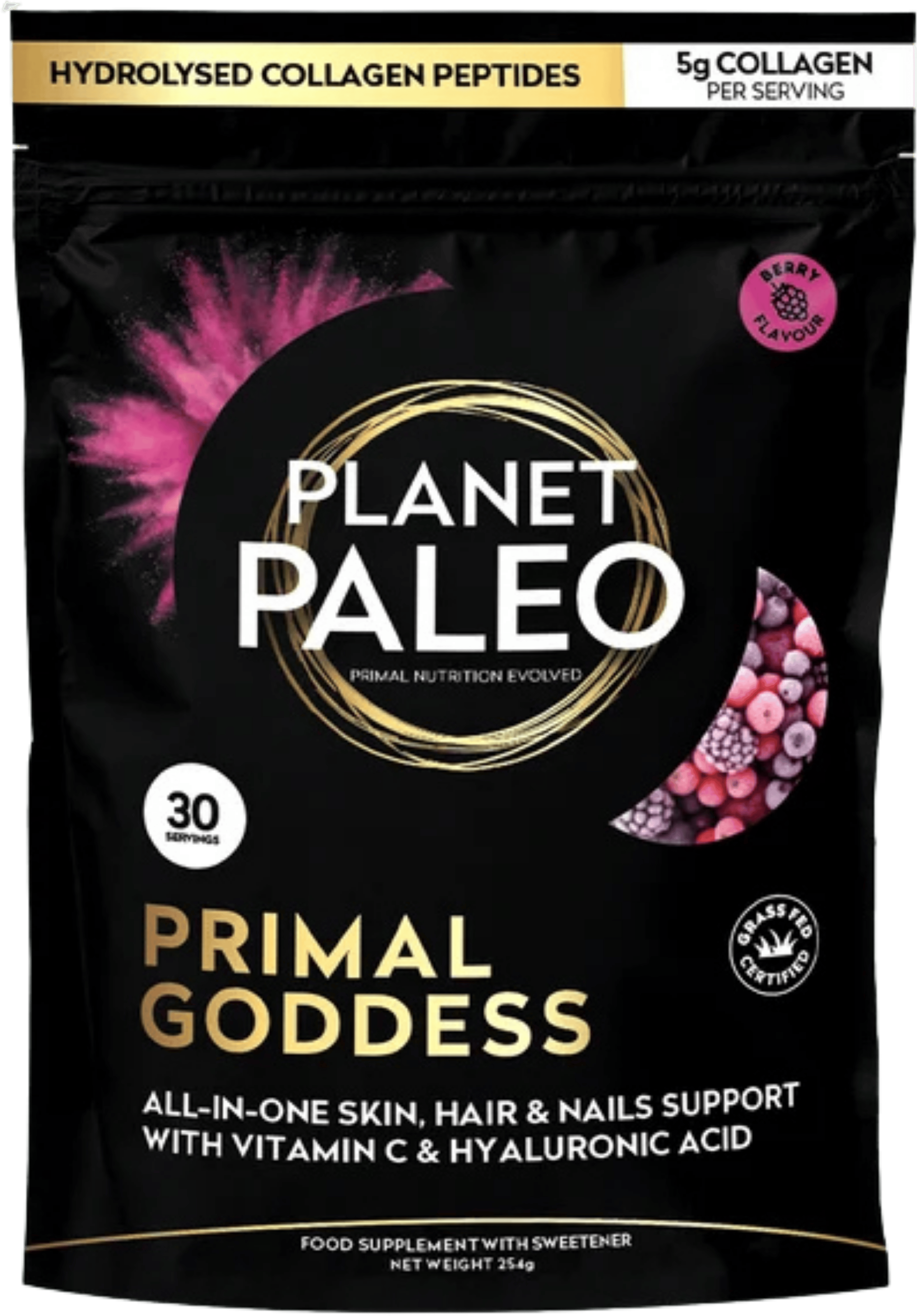 Planet Paleo Primal Goddess Berry 254g