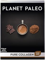 Planet Paleo Pure Collagen Cacao Magic 15 Sachets