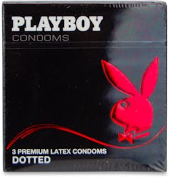 Playboy Dotted Condoms 3 Pack