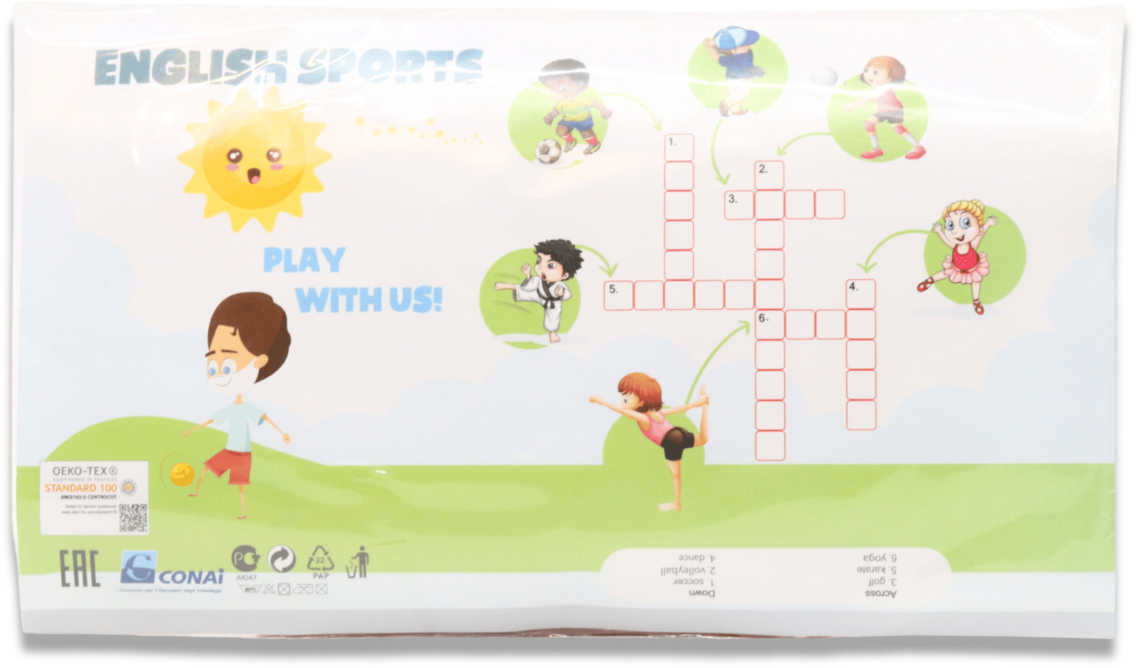 Plus Kids Boys Antibacterial Face Masks 4 Pack