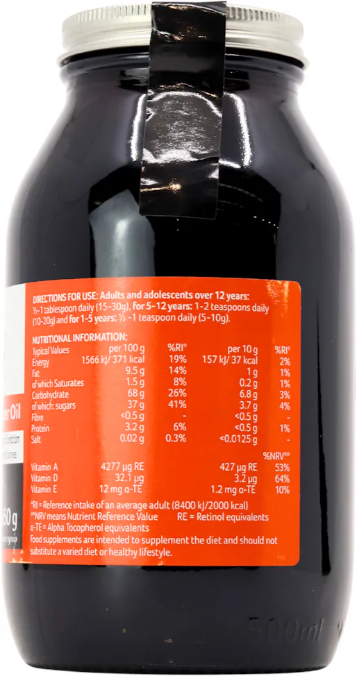 Potters Butterscotch Malt Extract with Cod Liver Oil 650g - 2