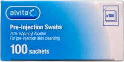 Pre-Injection Swabs 100 Pack