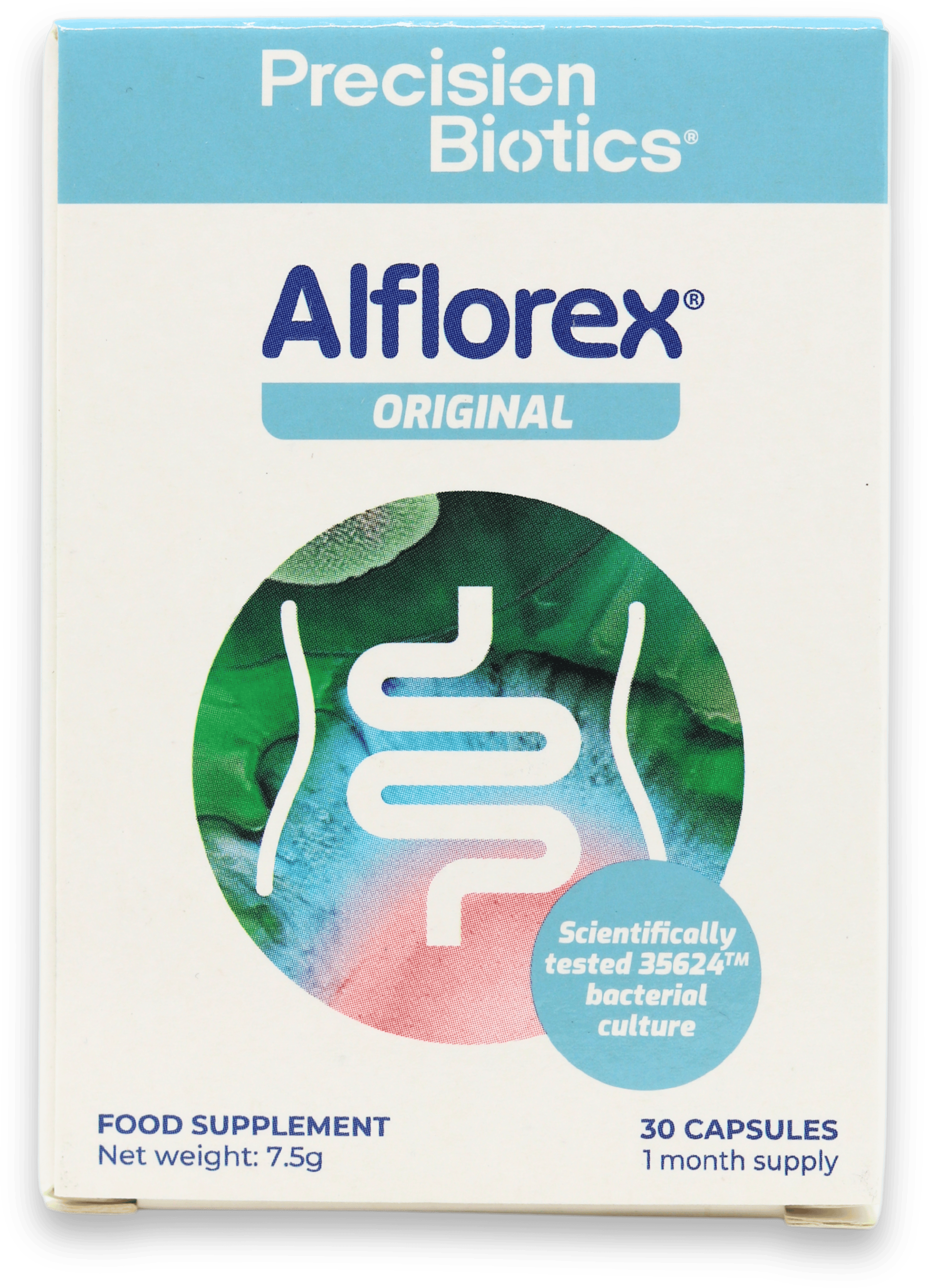Precision Biotics Alflorex Original 30 Capsules