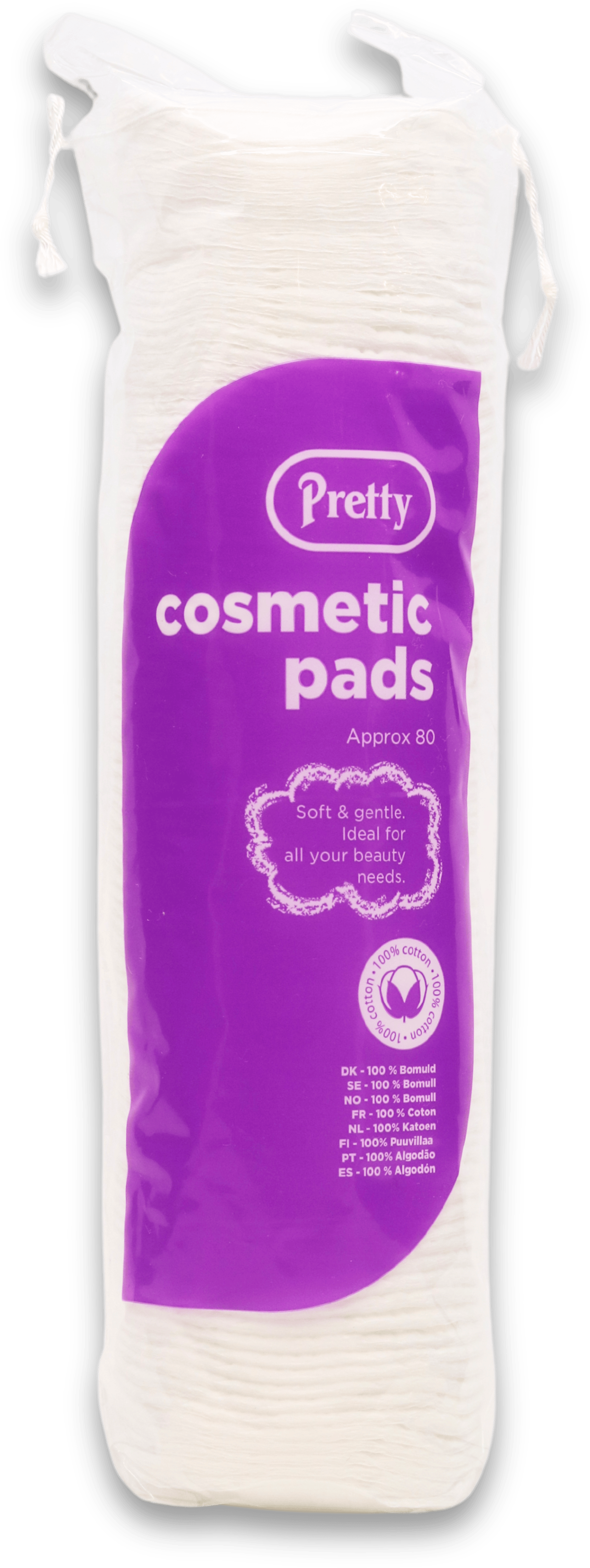 Pretty Cosmetic Pads 80 Pack