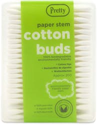 Pretty Paper Stem Cotton Buds 200 Pack