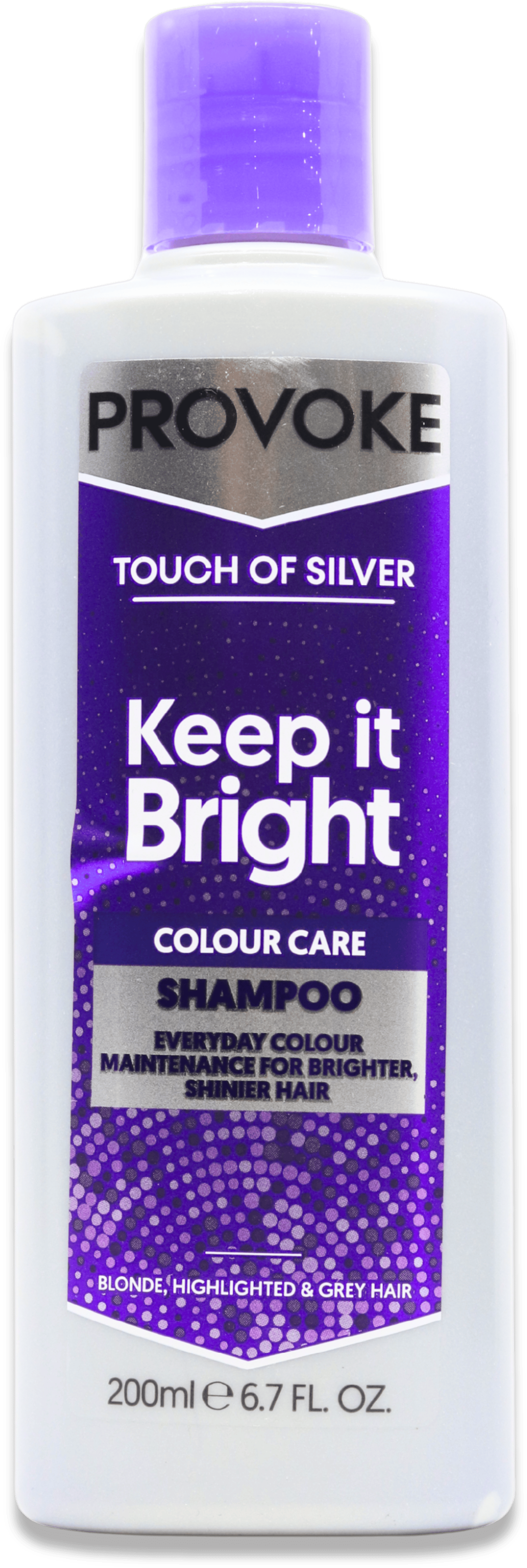Provoke Touch Of Silver Colour Care Shampoo 200ml