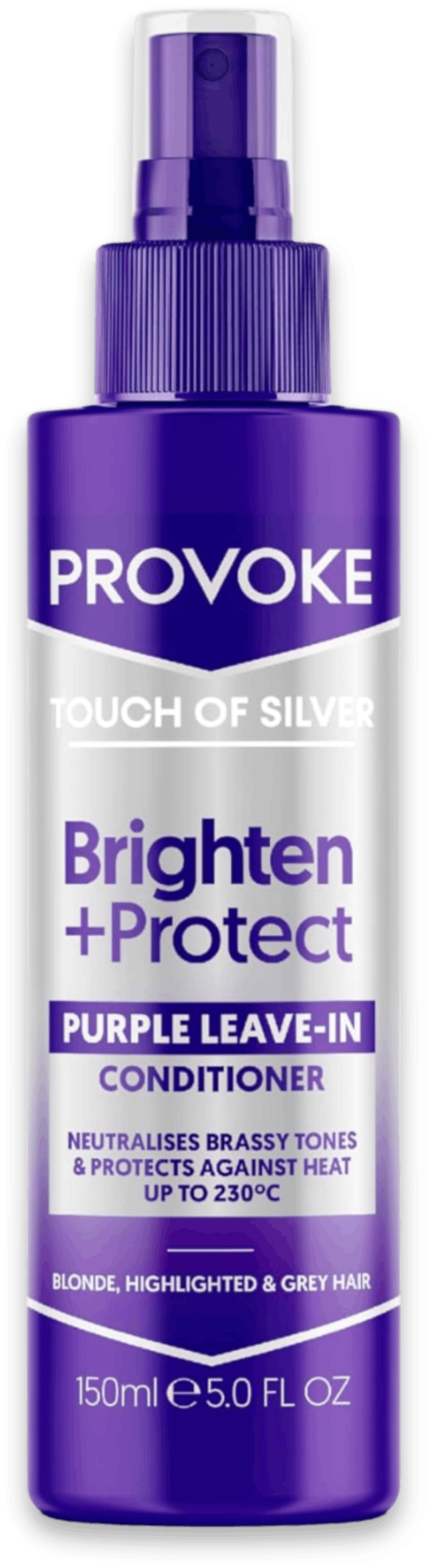 Provoke Touch Of Silver Brighten + Protect Purple Leave-In Conditioner 150ml