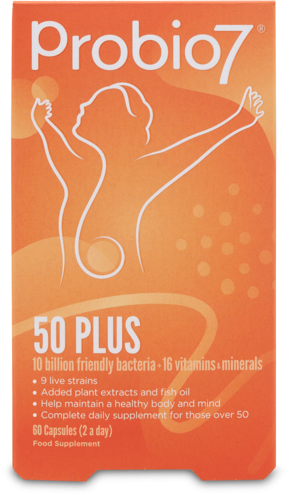 Probio 7 50+ Probiotic Capsules for Over 50s 60 Pack