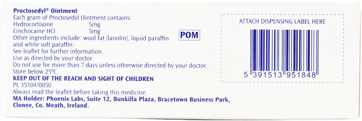 Proctosedyl Ointment 30g - 2