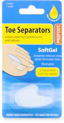 Profoot Softgel Toe Separators 3 Pack