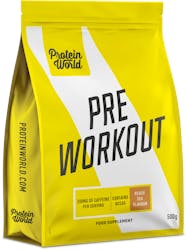 Protein World Pre Workout Peach Tea Protein Powder 500g