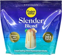 Protein World Slender Blend Banana Split Protein Powder 600g