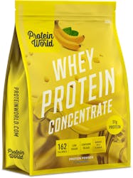 Protein World Whey Protein Concentrate Powder Banana Split  520g