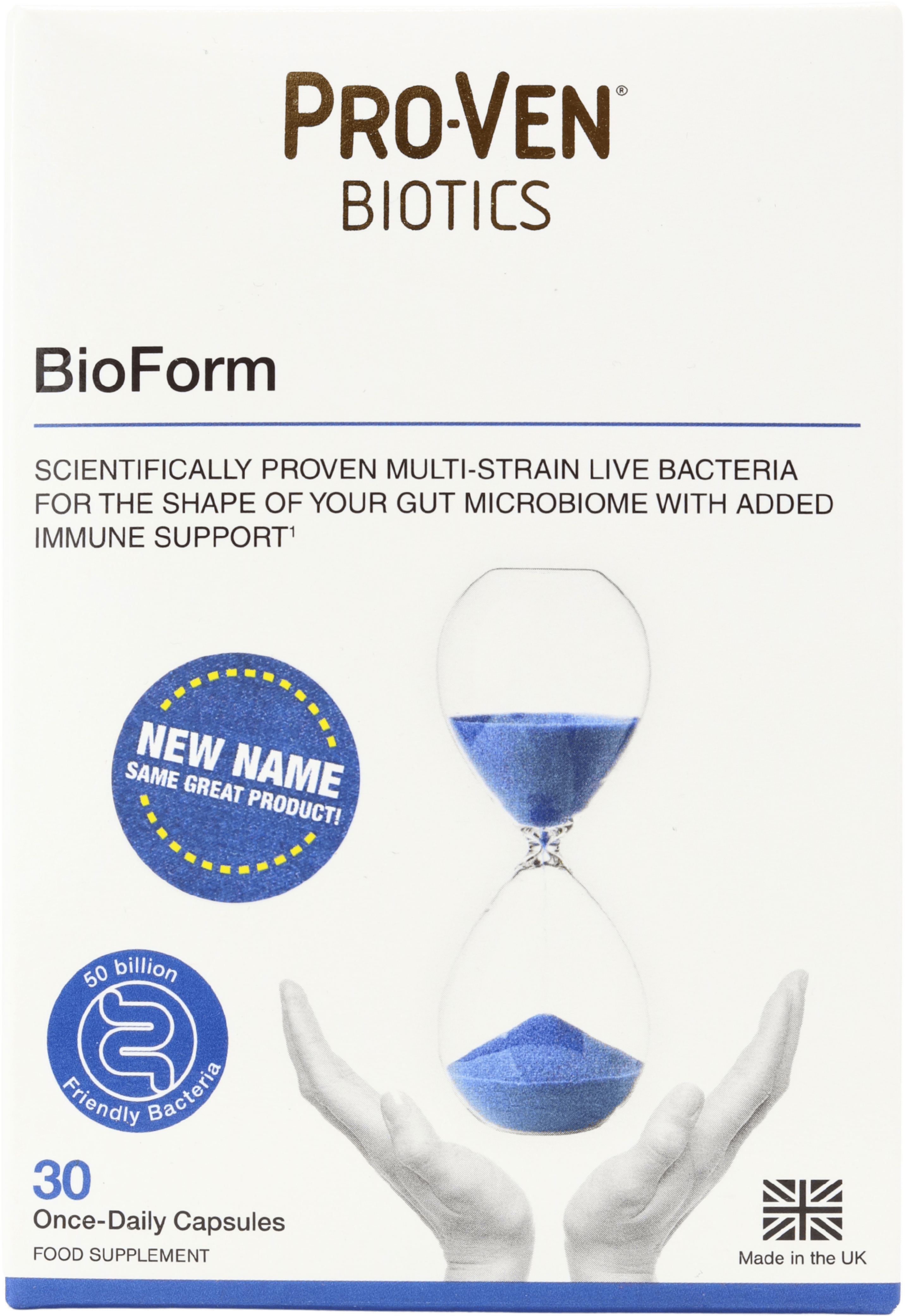 ProVen Probiotics 50 Billion - BioForm 30 Capsules