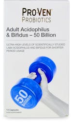 ProVen Probiotics Adult Acidophilus & Bifidus 50 Billion 14 Capsules