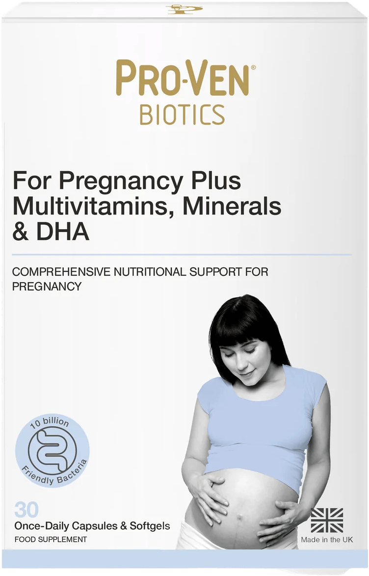 ProVen Probiotics for Pregnancy + Vitamins, Minerals & DHA 30 Capsules