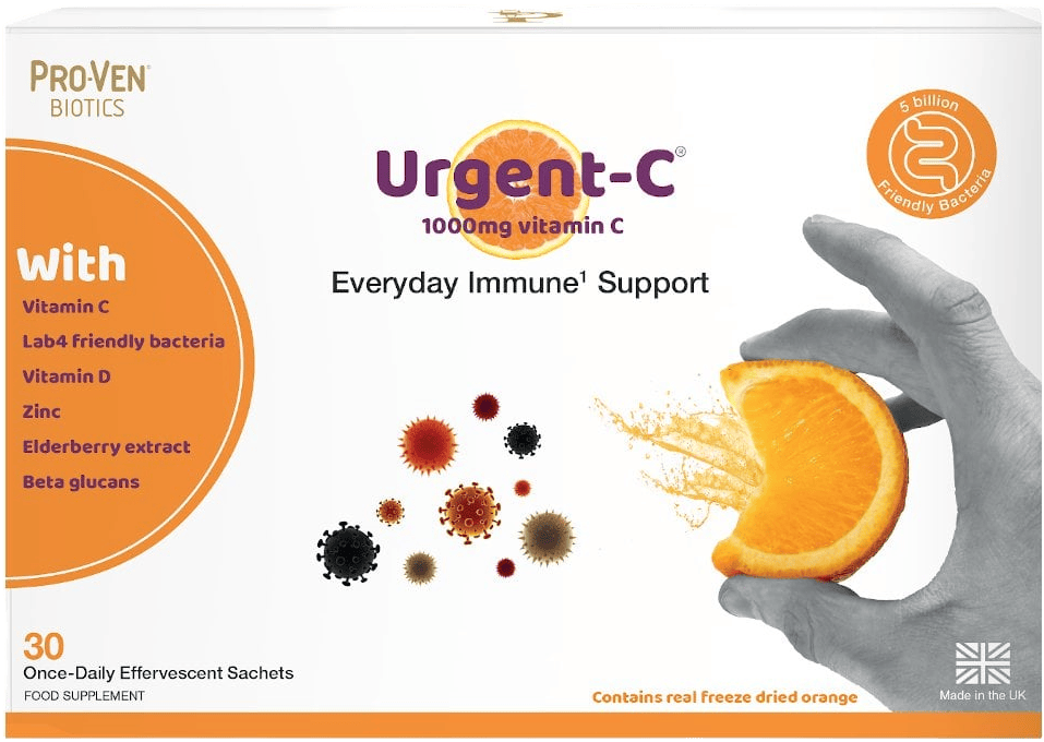 ProVen Probiotics Urgent-C Everyday Immune Support 30 Sachets