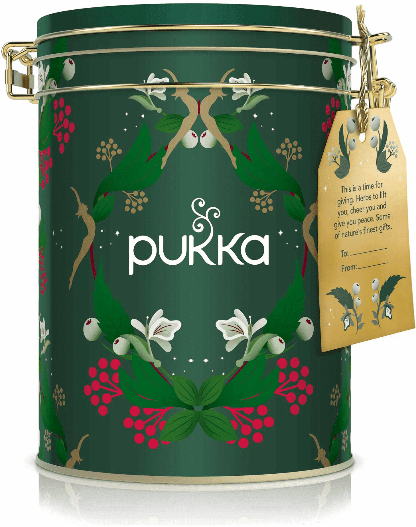 Pukka Christmas Kilner Tea Tin