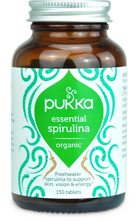Pukka Essential Spirulina 150 Tablets