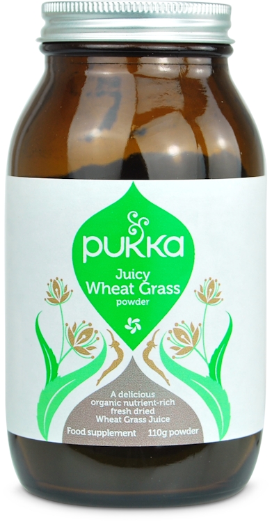 Pukka Juicy Wheat Grass Powder 110g