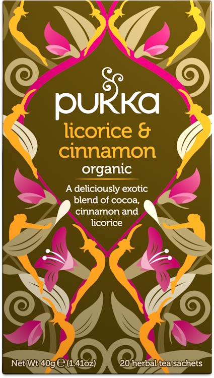 Pukka Tea Licorice & Cinnamon Envelopes 20s NWT3072