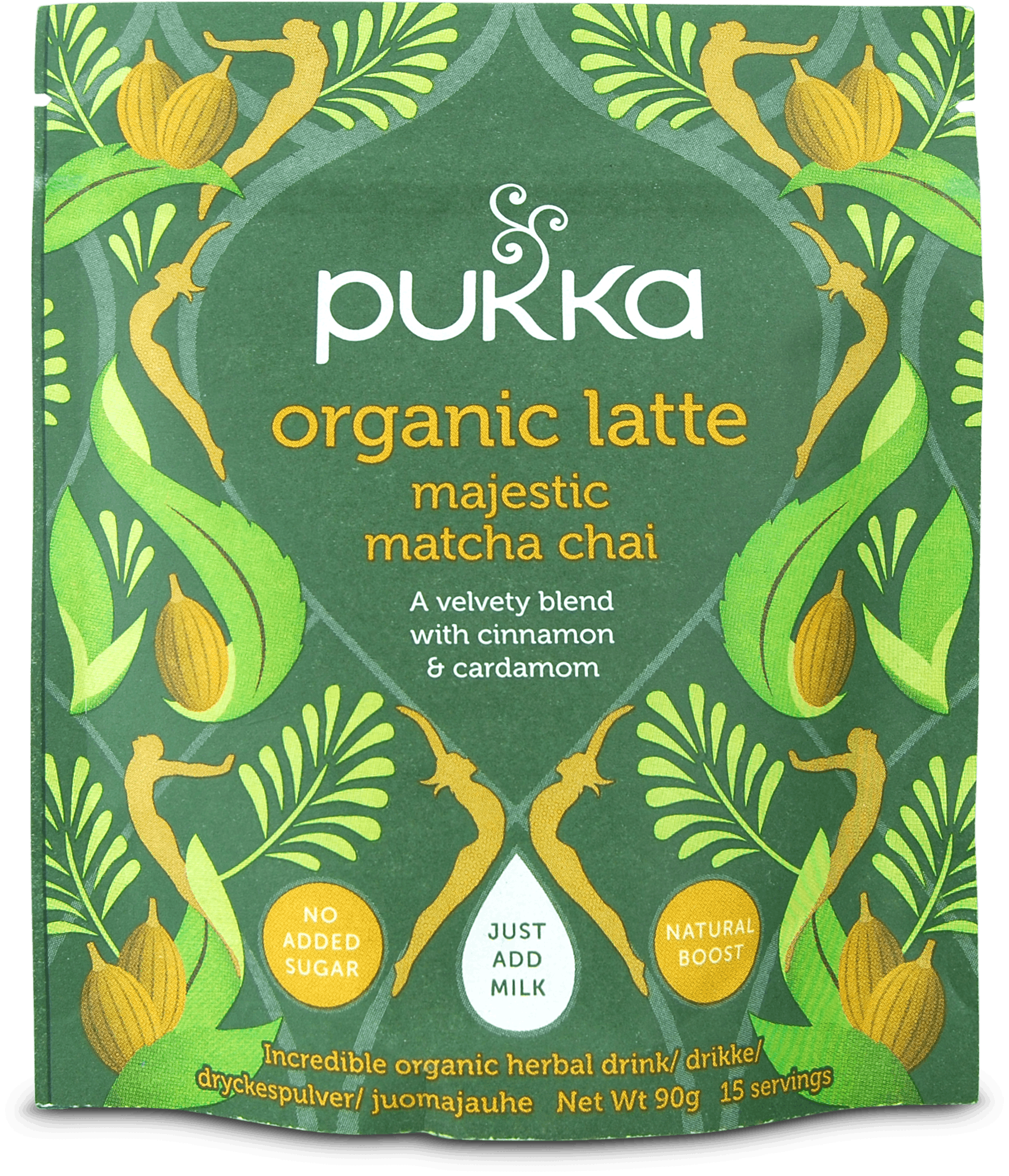 Pukka Majestic Matcha Chai Latte 90g