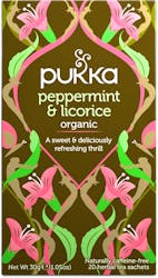 Pukka Peppermint & Licorice 20 Tea Bags