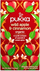 Pukka Wild Apple & Cinnamon 20 Tea Bags