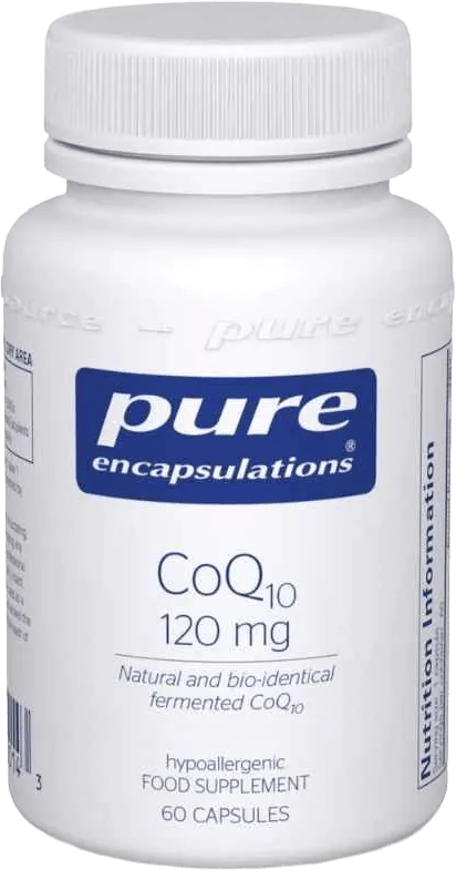 Pure Encapsulations CoQ10 120mg 60 Capsules