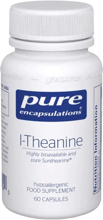 Pure Encapsulations L-Theanine 60 Capsules