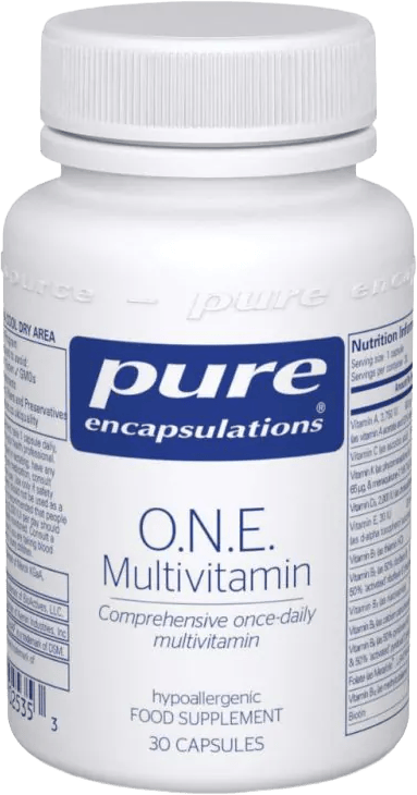 Pure Encapsulations ONE Multivitamin 30 Capsules