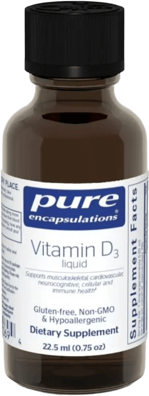 Pure Encapsulations Vitamin D3 Liquid 22.5ml
