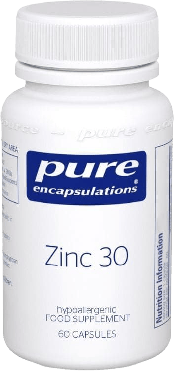 Pure Encapsulations Zinc 30 60 Capsules