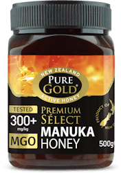 Pure Gold Premium Select 300+mgo Manuka Honey 500g