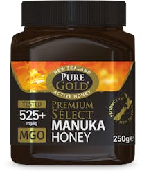 Pure Gold Premium Select Manuka Honey 525 250g
