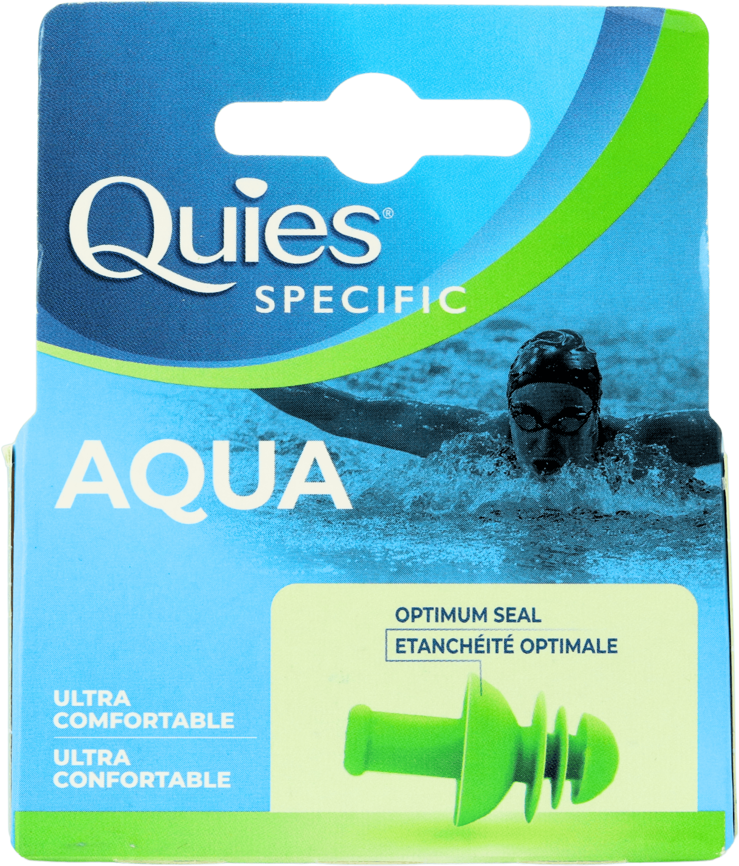 Quies Specific Aquaplug Reusable Ear Plugs 1 Pair