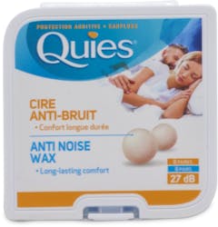 Quies Earplugs Pure Wax 8 Pairs