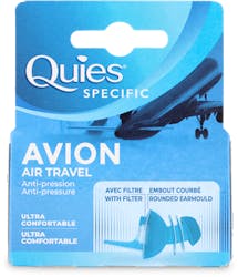 Quies Specific Air Travel Anti-Pressure Ear Plugs 1 Pair