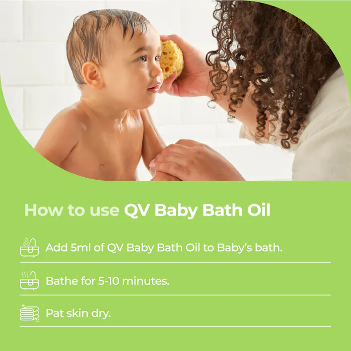 QV Baby Bath Oil 500ml - 3