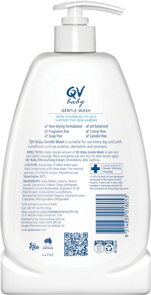 QV Baby Gentle Wash 500g - 2