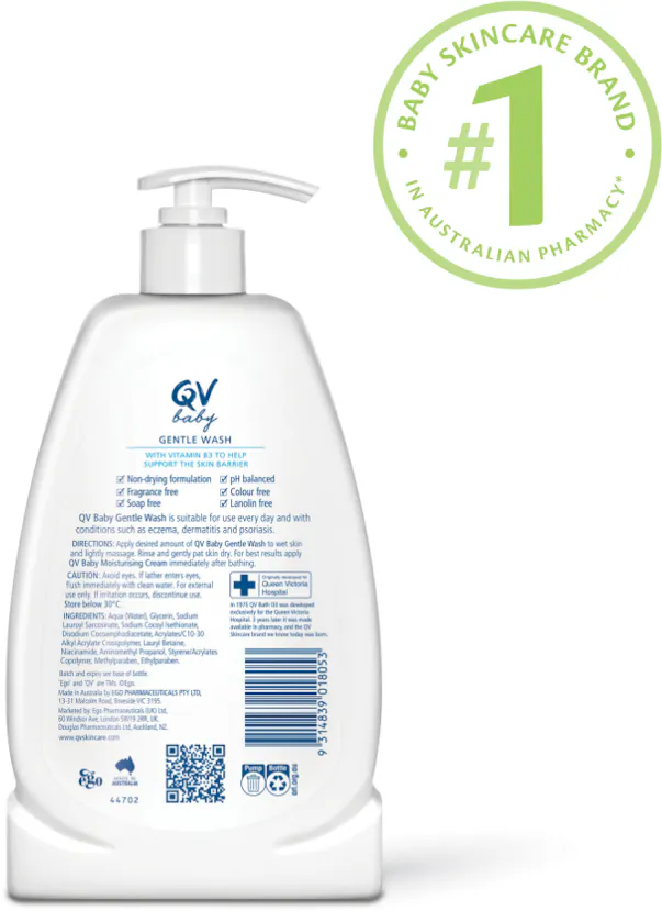 QV Baby Gentle Wash 500g - 2