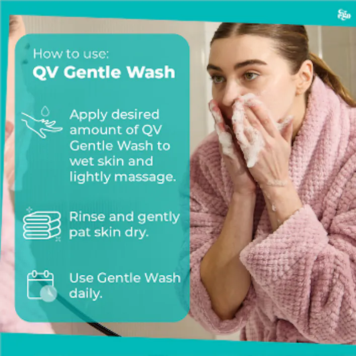 QV Gentle Wash for Dry Skin Conditions 250g - 5