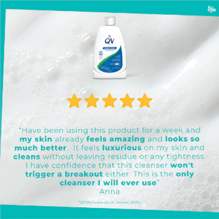 QV Gentle Wash for Dry Skin Conditions 250g - 4
