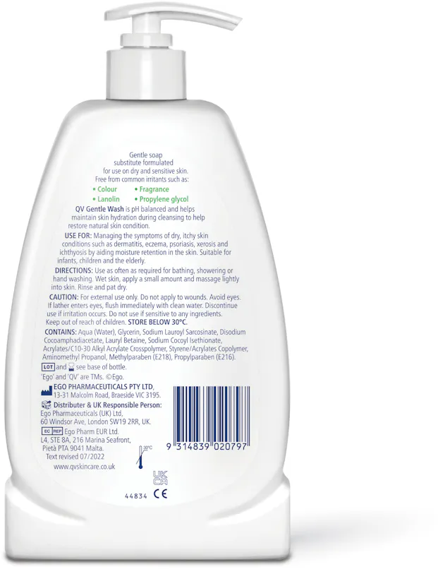 QV Gentle Wash for Very Dry Skin 500g - 2